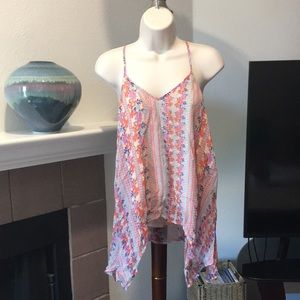 Pink spaghetti top from Ella Moss